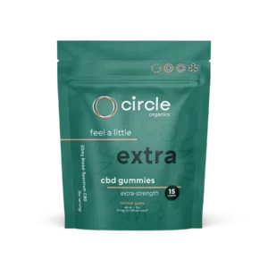 Circle Organics Extra Strength CBD Gummies - 15ct Pouch